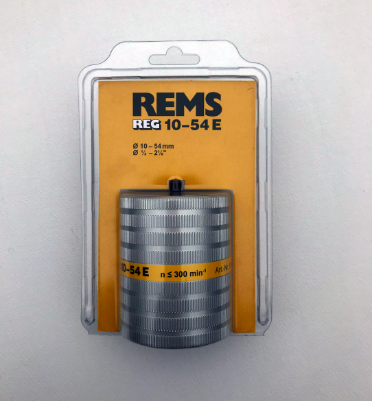 Наружный/внутренний гратосниматель Rems RAG 10 - 54 - надежный качественный инструмент для зачистки внешних и внутренних кромок труб диаметром 10 – 54 мм (½ – 2⅛"). 