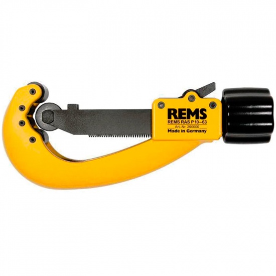 Ручной труборез Rems RAS P до 160 - это прочный высококачественный инструмент для резки пластиковых и металлопластиковых труб диаметром ½ – 6" (10 – 160 мм).